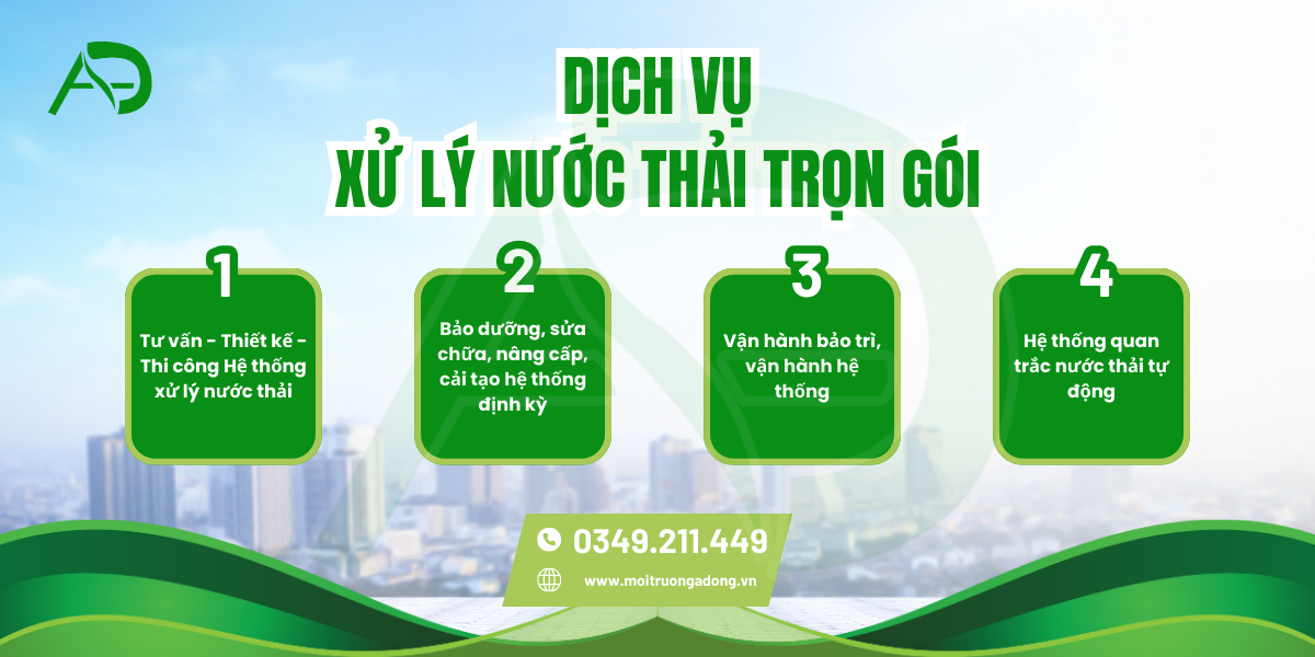 Dịch vụ xử lý nước thải