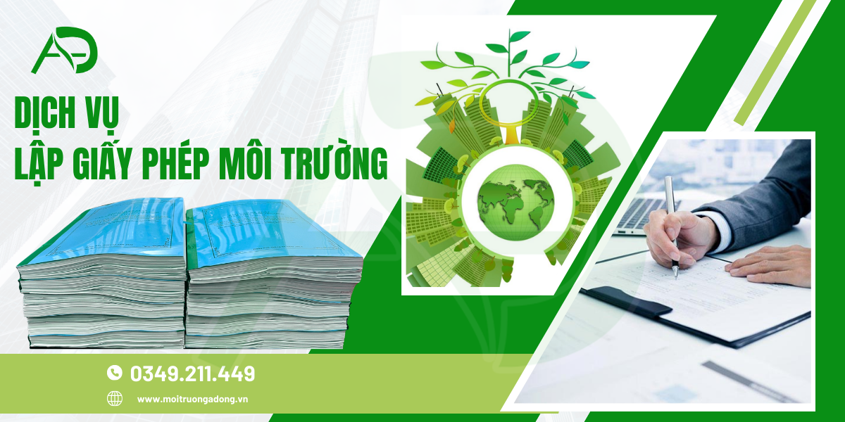 Dịch vụ làm giấy phép môi trường